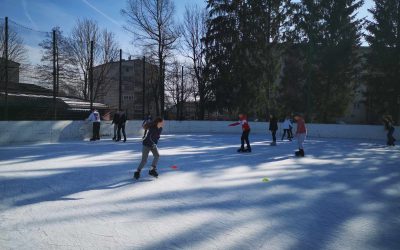 Zimski športni dan na snegu in ledu