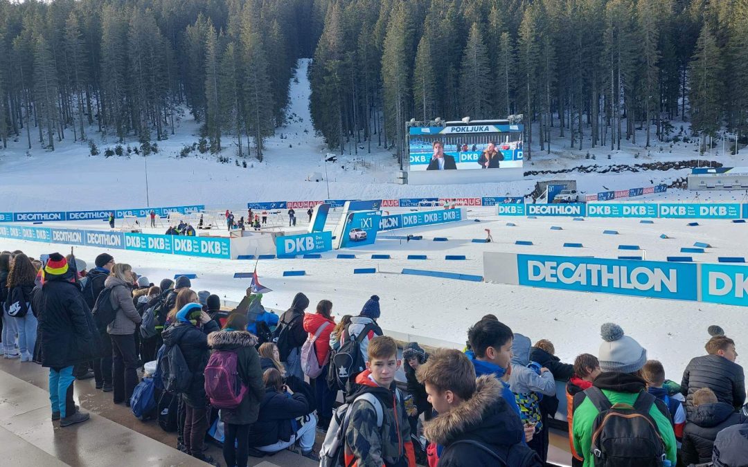 ŠPORTNI DAN 7.r – Z ZAVAROVALNICO TRIGLAV NA BIATLON in POHOD